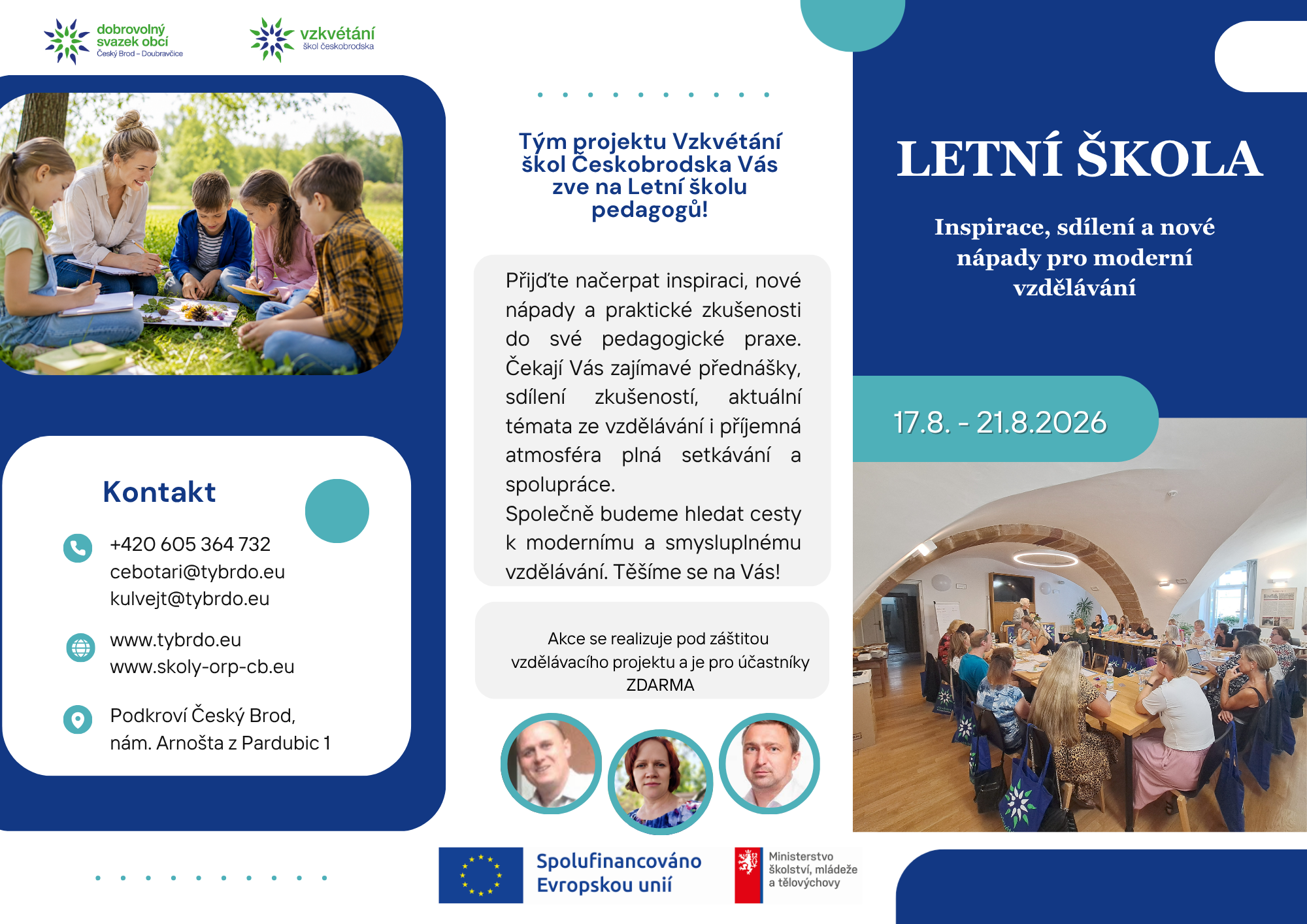 Letní škola pedagogů 2026 